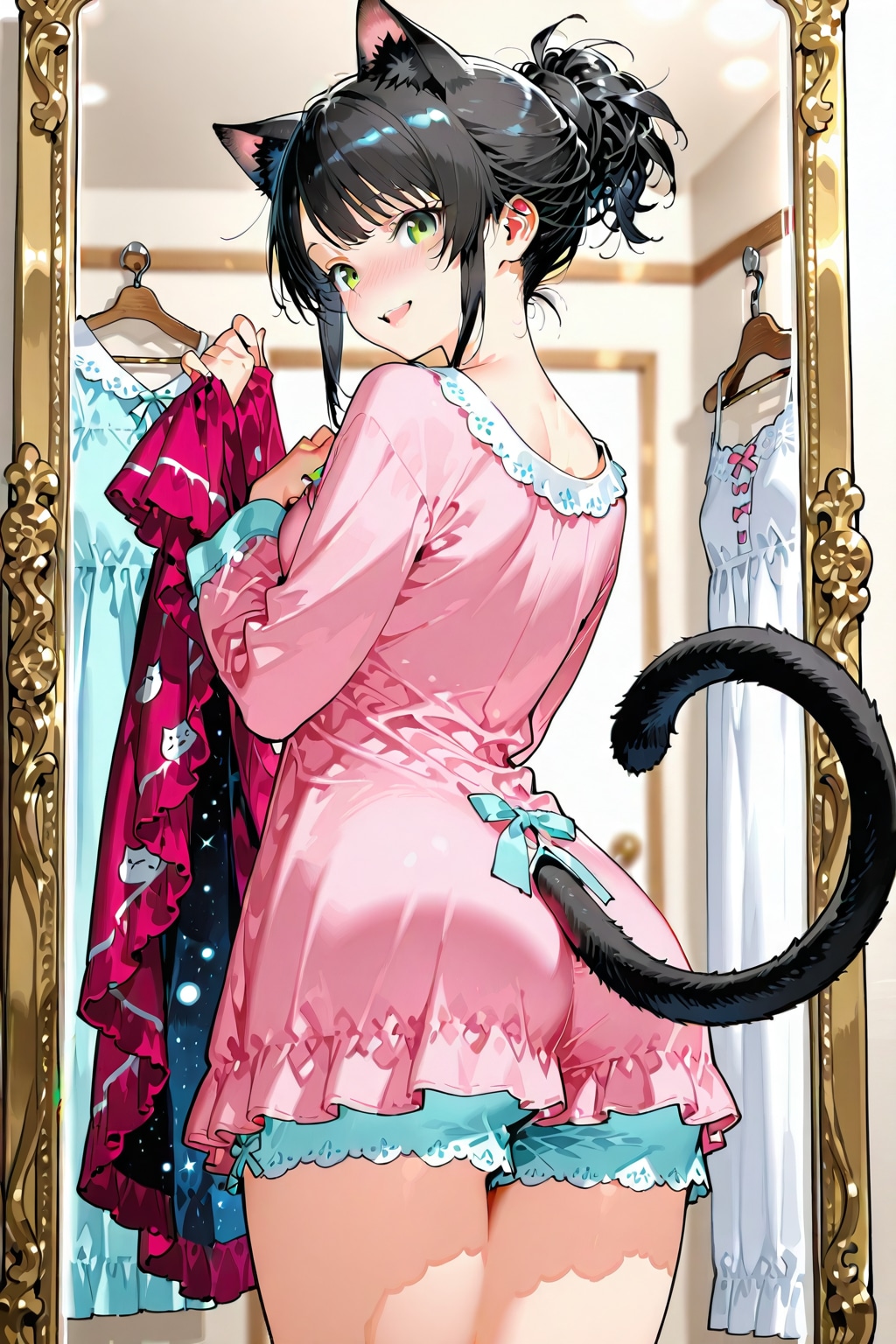 ね？どれ着てデートする？ | の人気AIイラスト・グラビア