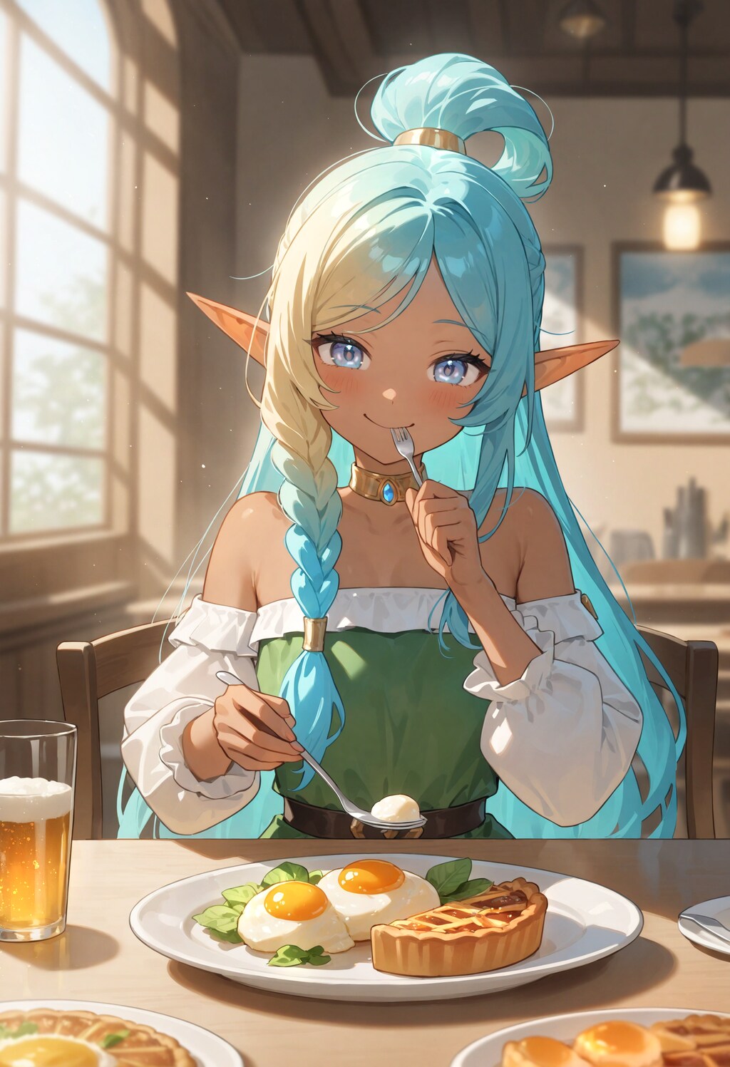 お昼のエルフ 2025.1.8