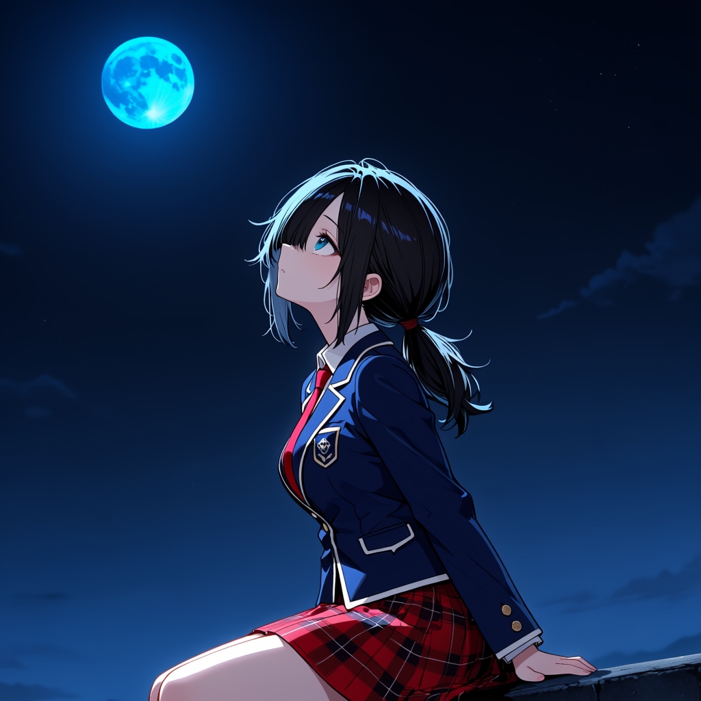 蒼い月と人狼