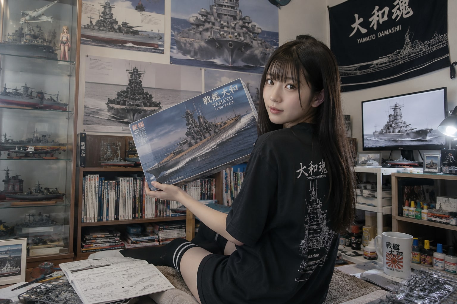 戦艦好き | の人気AIイラスト・グラビア