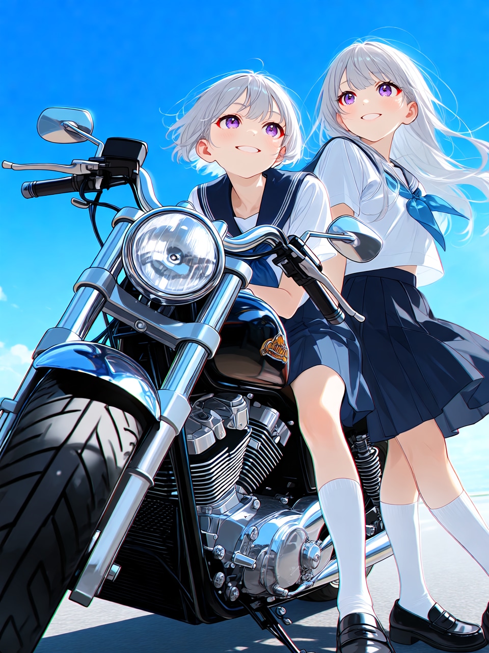 姉ちゃんのバイク