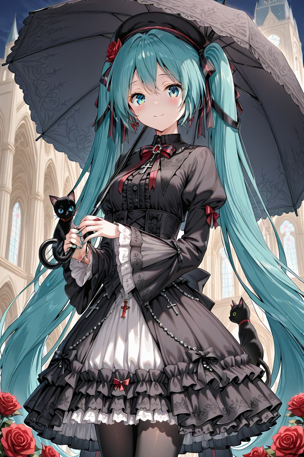 QILIN 初音ミク ゴスロリ
