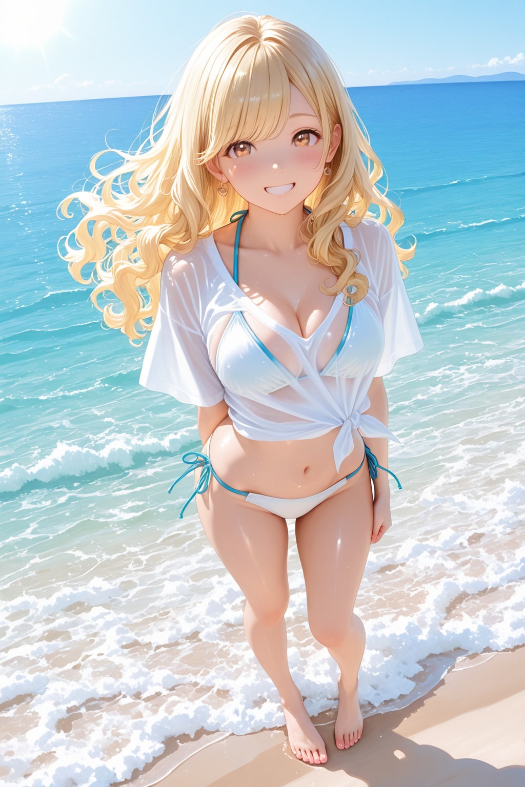 潮風が気持ちいい