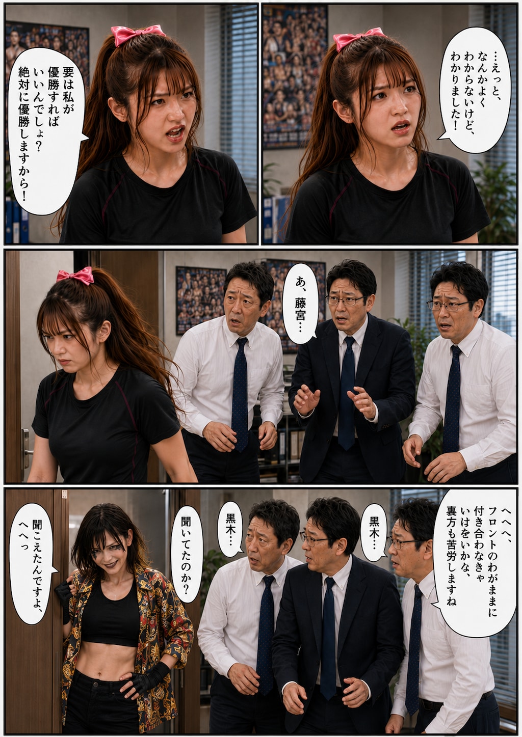 ハニー藤宮は譲らない