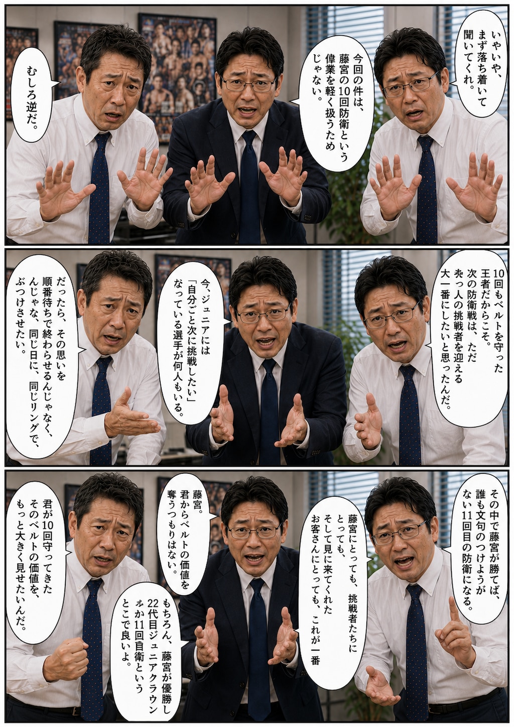 ハニー藤宮は譲らない