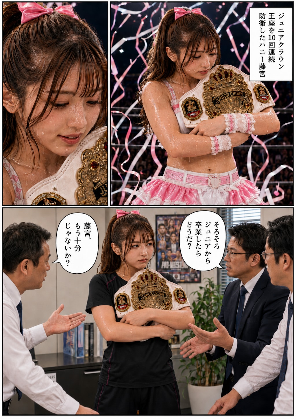 ハニー藤宮は譲らない
