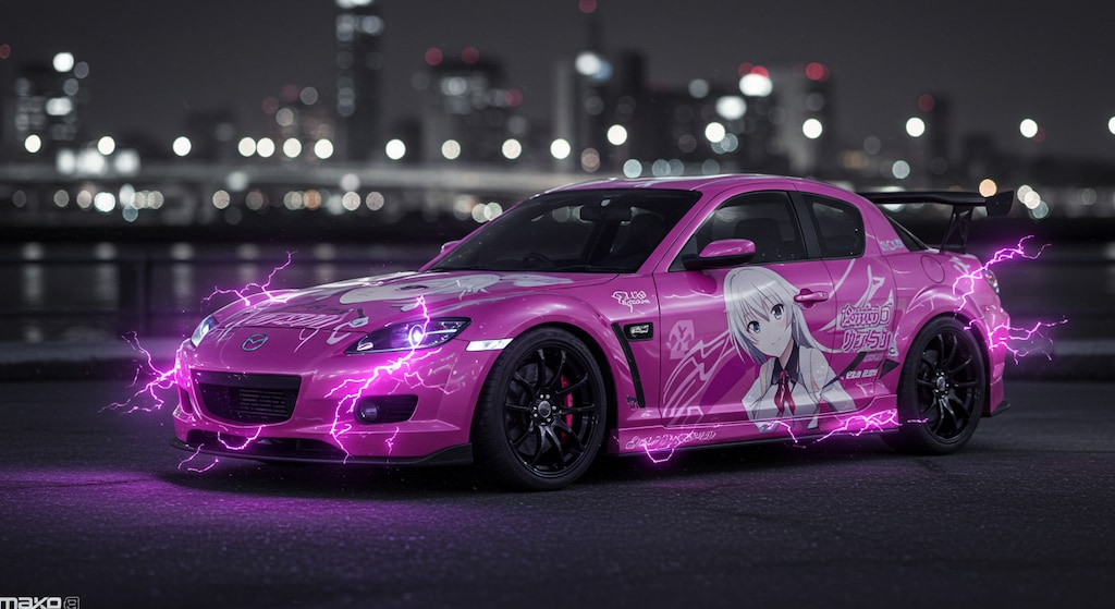 RX-8アニメ痛車