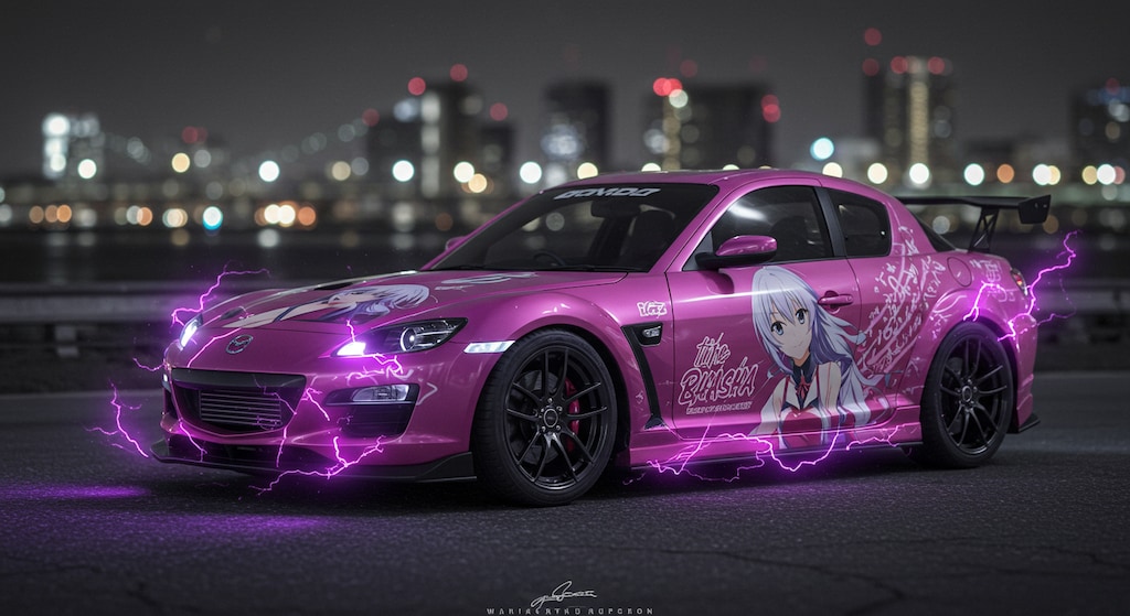 RX-8アニメ痛車