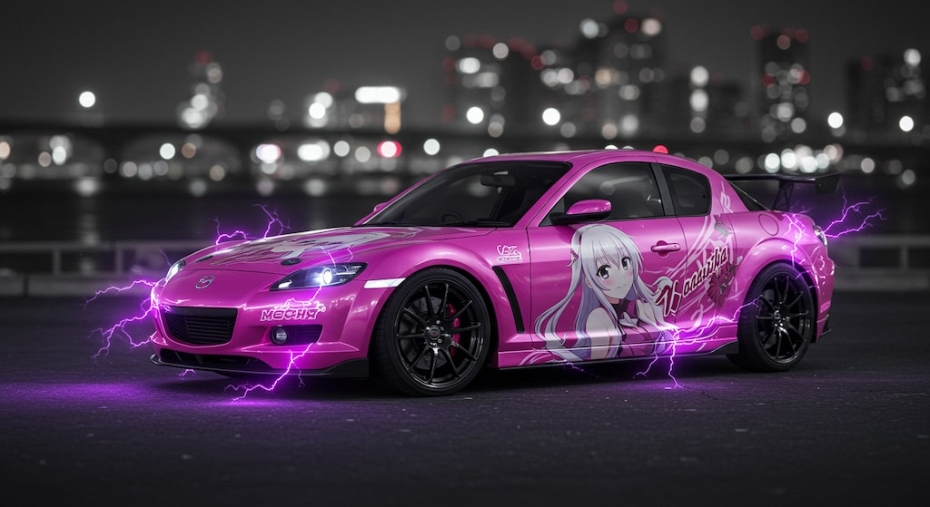 RX-8アニメ痛車