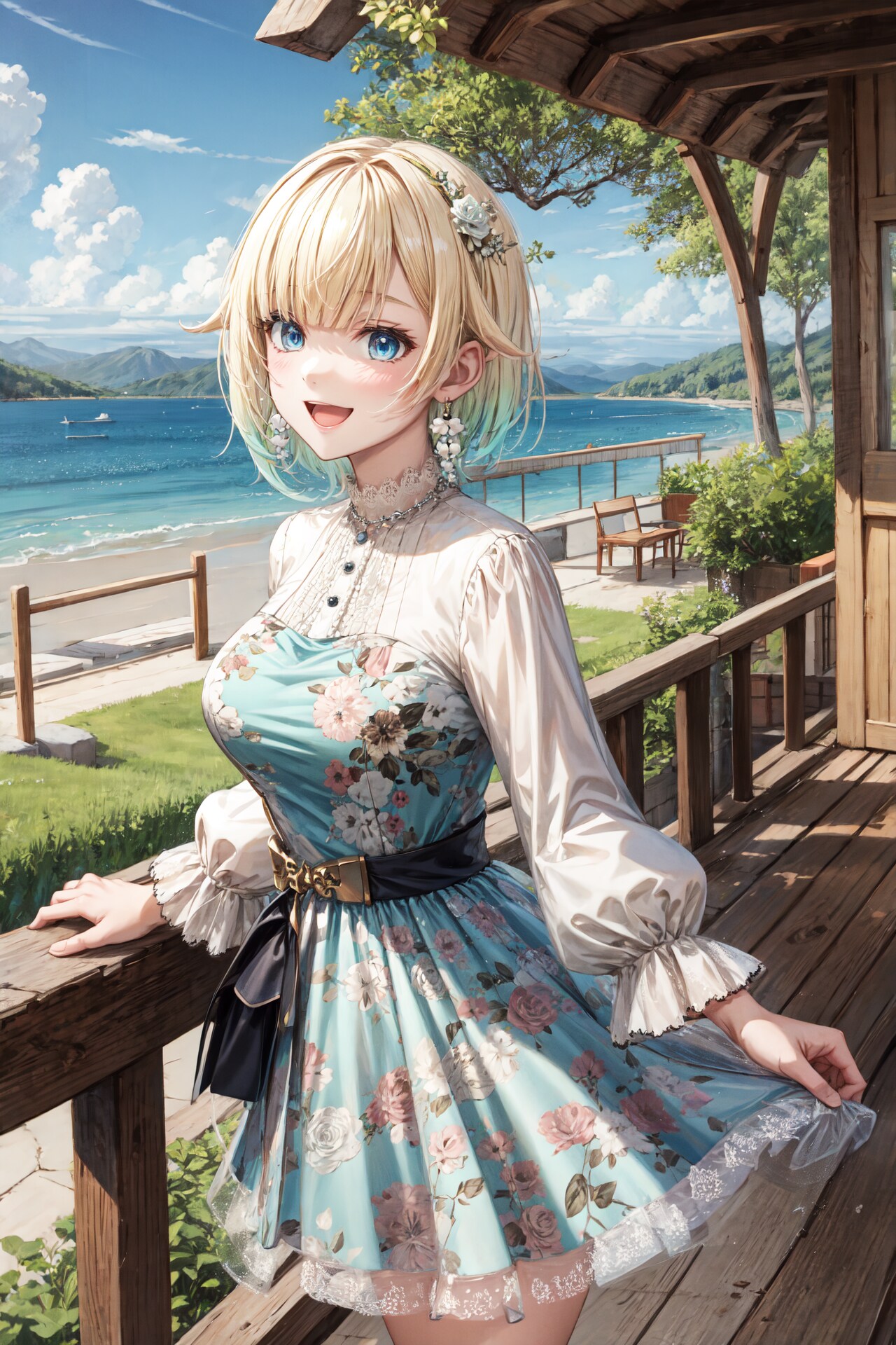 海だー | の人気AIイラスト・グラビア