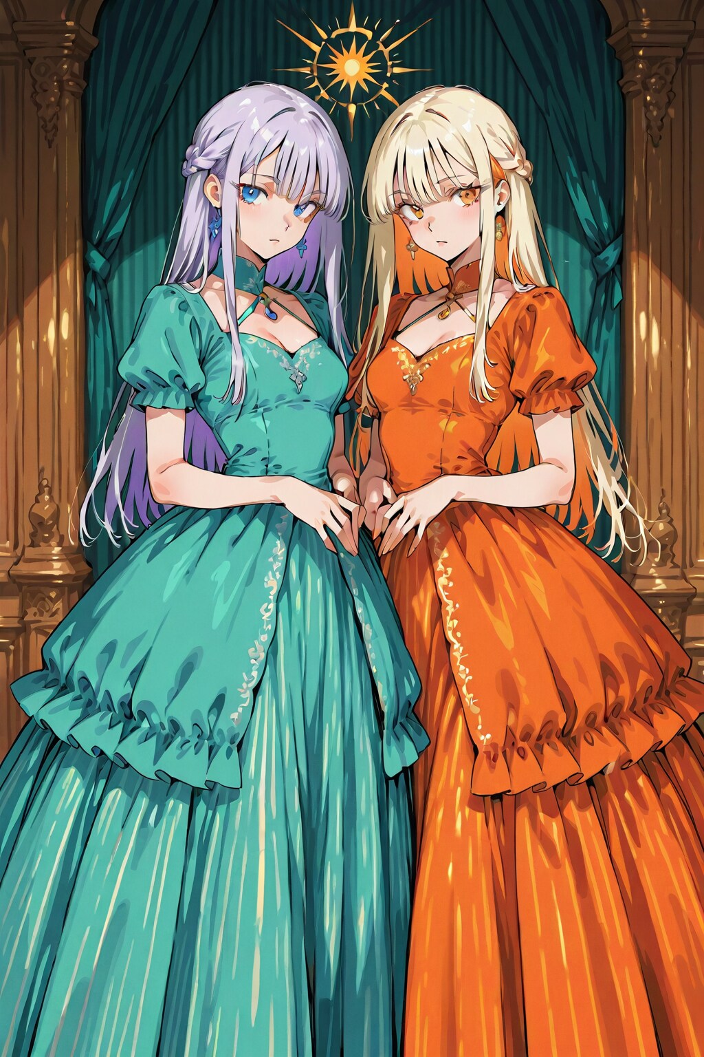 双子の淑女 | の人気AIイラスト・グラビア