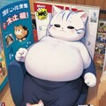 自画像（猫まんぞく 7枚目