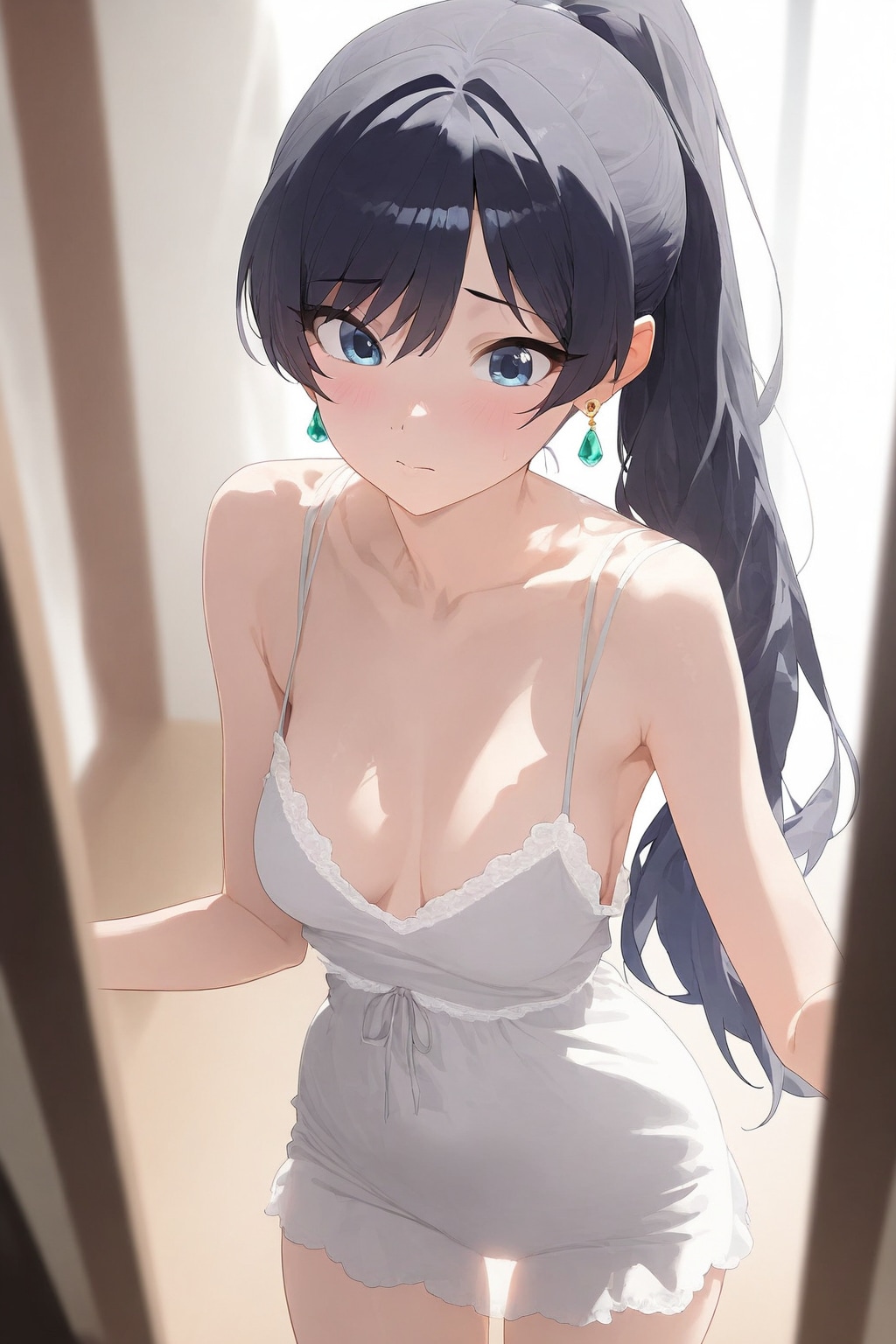お早う、お兄ちゃん。ーシースルー仕様キャミソール、透けてないよー