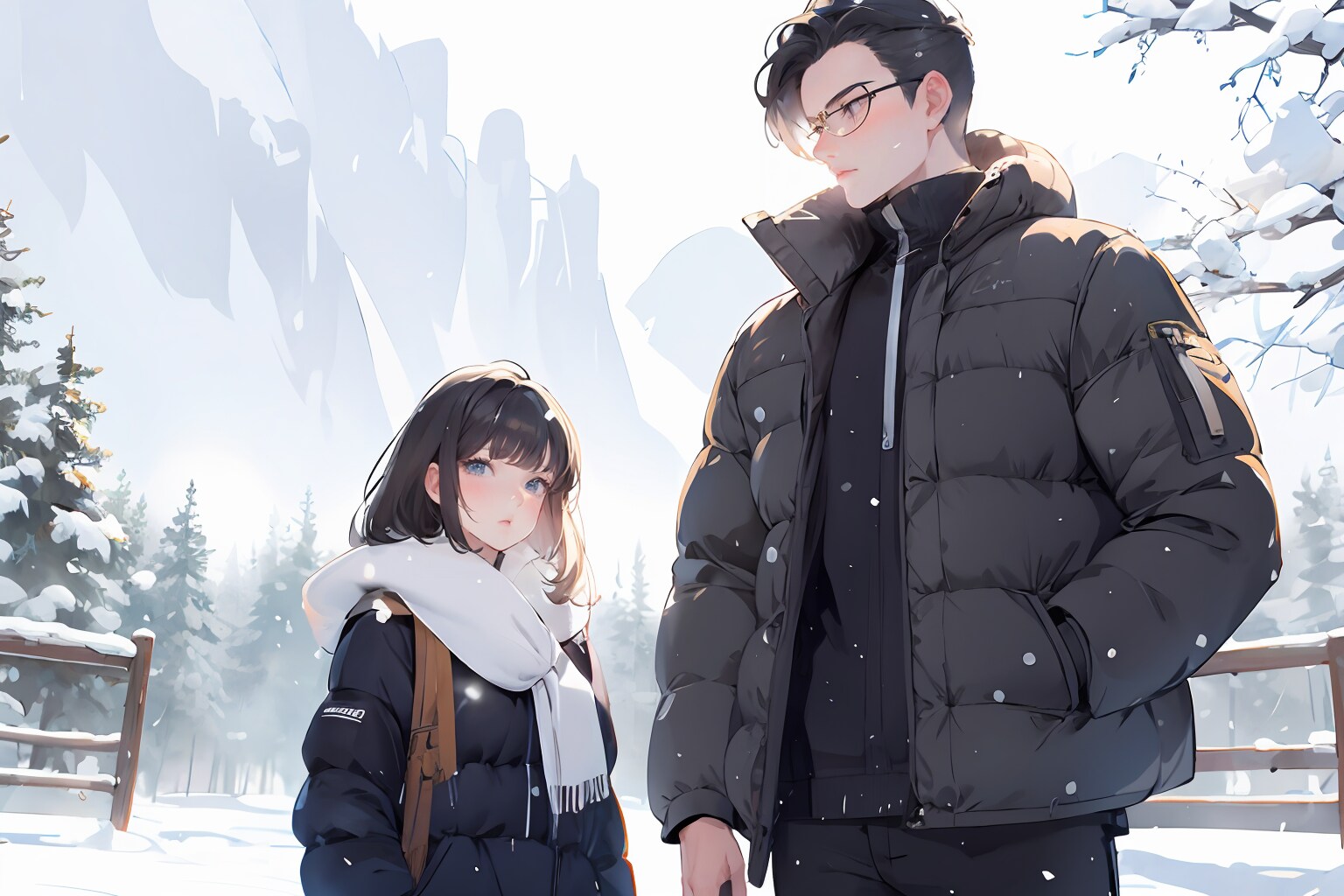 寒くないか | の人気AIイラスト・グラビア