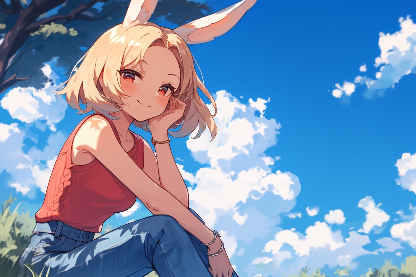うさぎ娘のミミ8 | の人気AIイラスト・グラビア