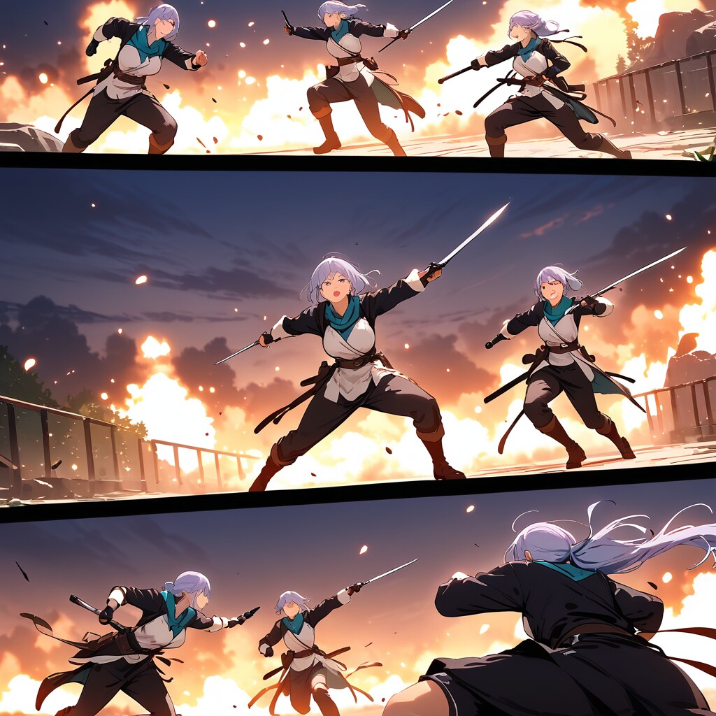 バトル漫画でありそうなシーン | の人気AIイラスト・グラビア