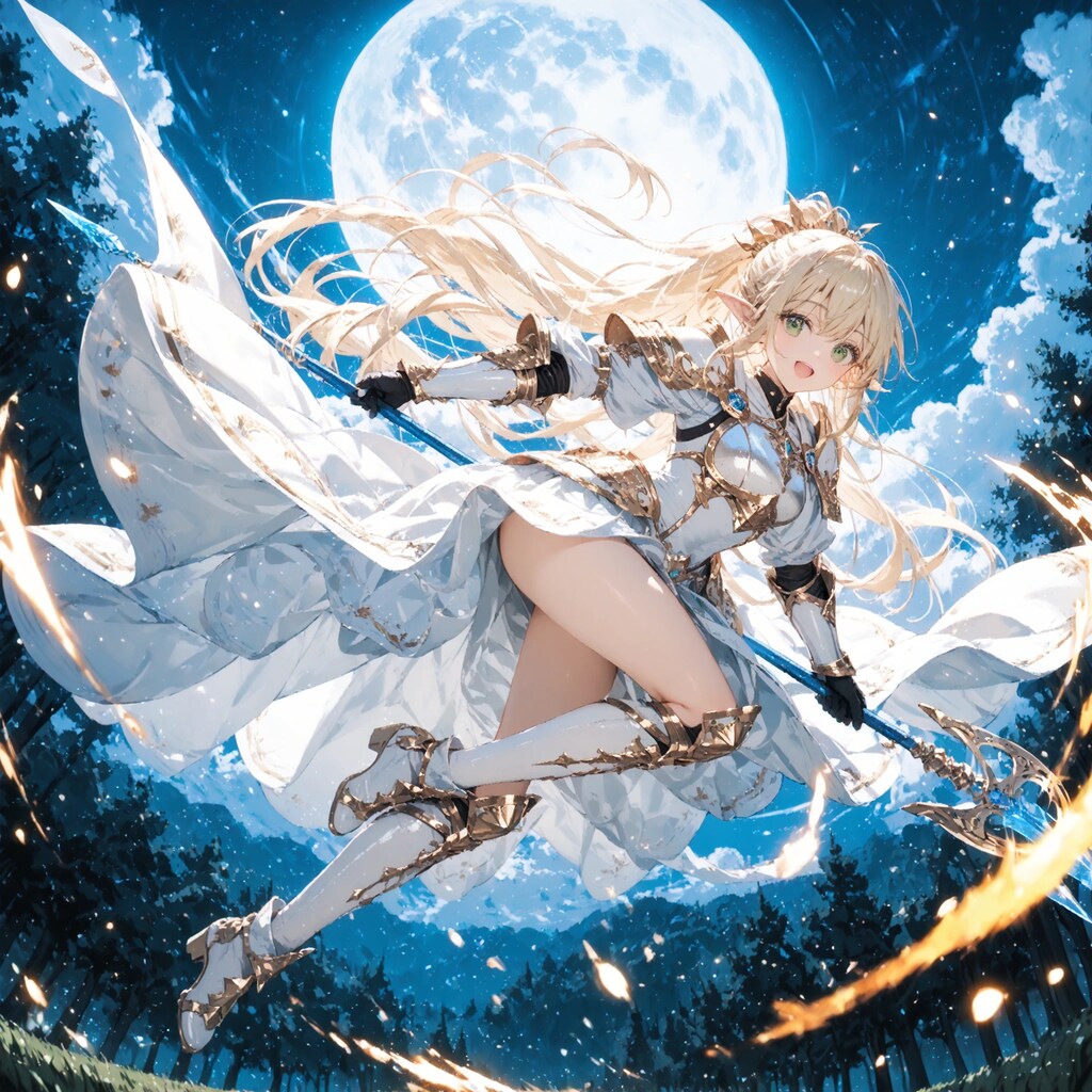 エルフの槍使い