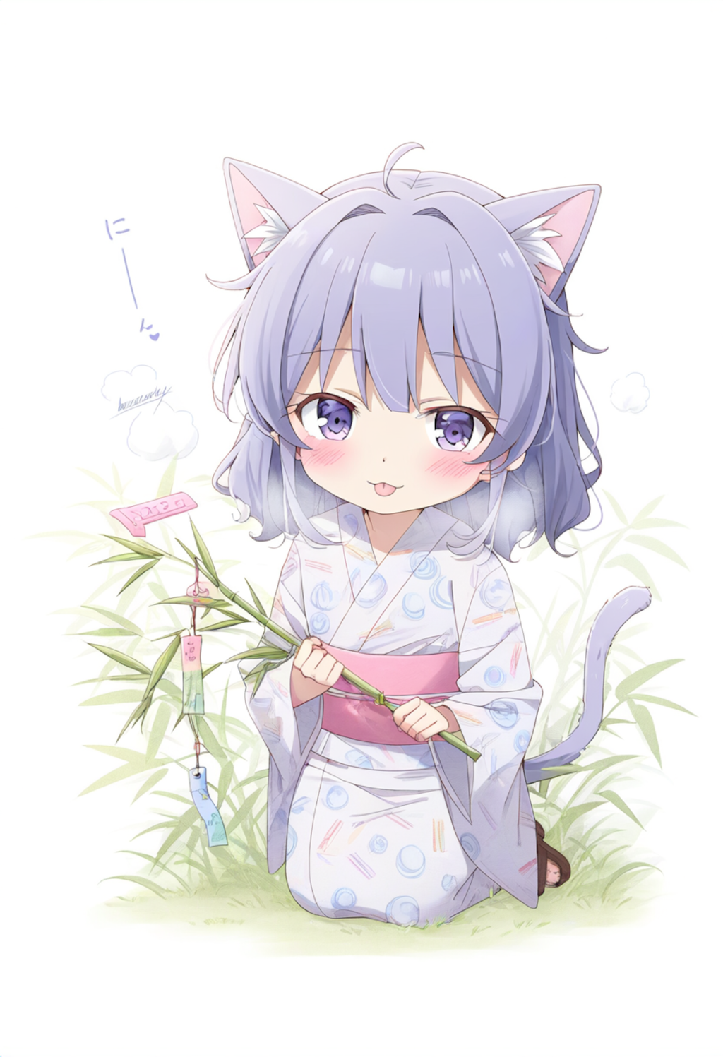 猫耳ちゃん、カレンダー風