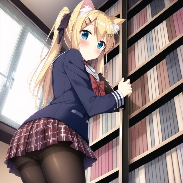 図書館とセンパイ