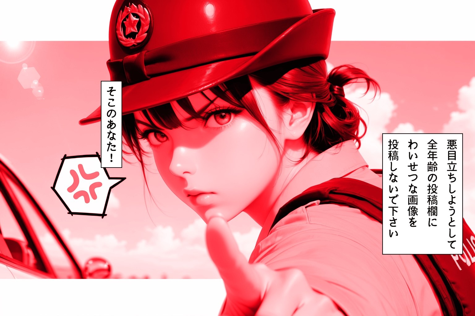 ちちぷい夏祭り（「そこのあなた！悪目立ちしようとして…」警察官 篇）