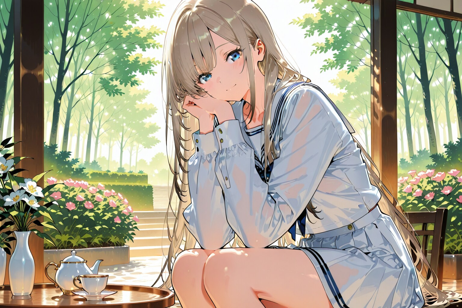 English garden - 1 word