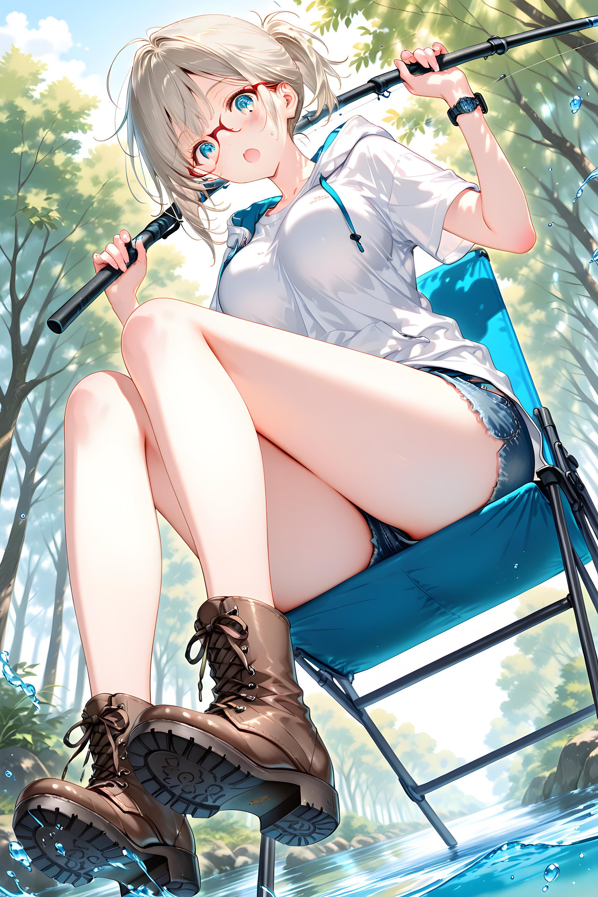 川釣り