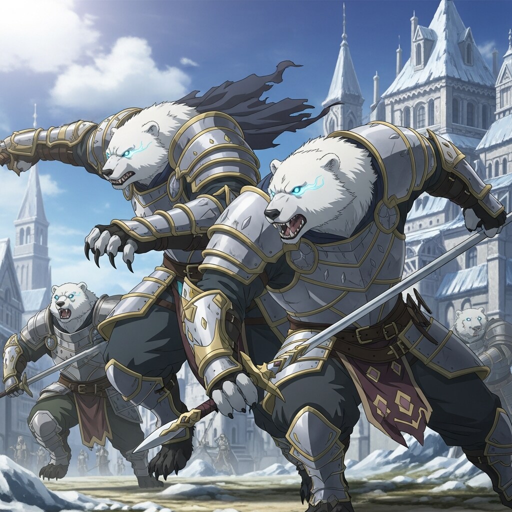 白熊の戦士たち