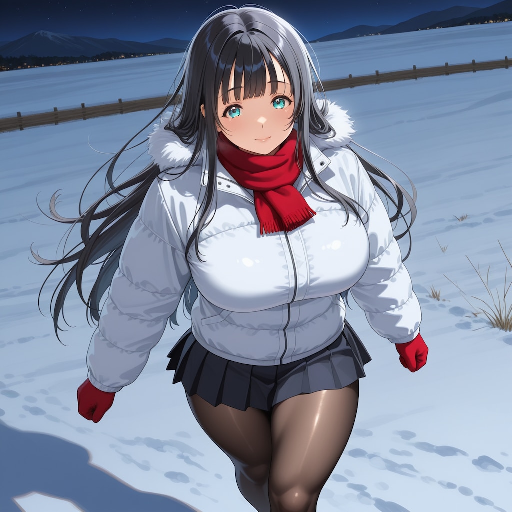 雪原の奈緒