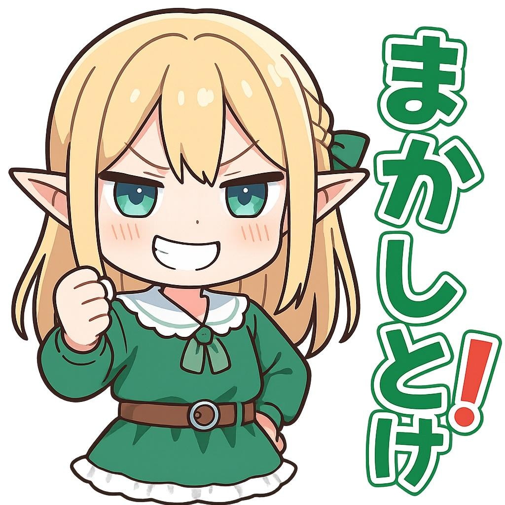 まかしとけスタンプ