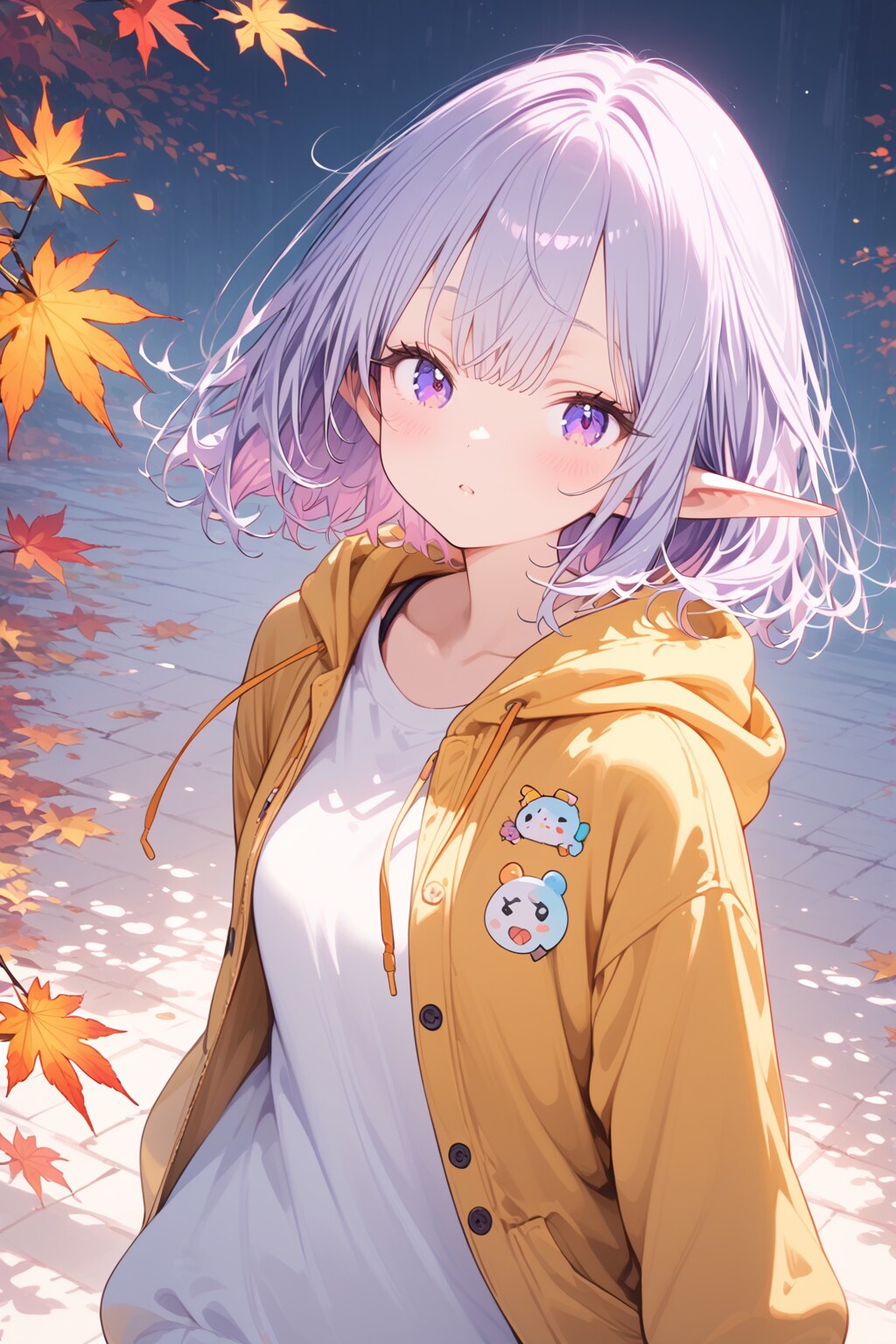 見上げれば紅葉 | の人気AIイラスト・グラビア