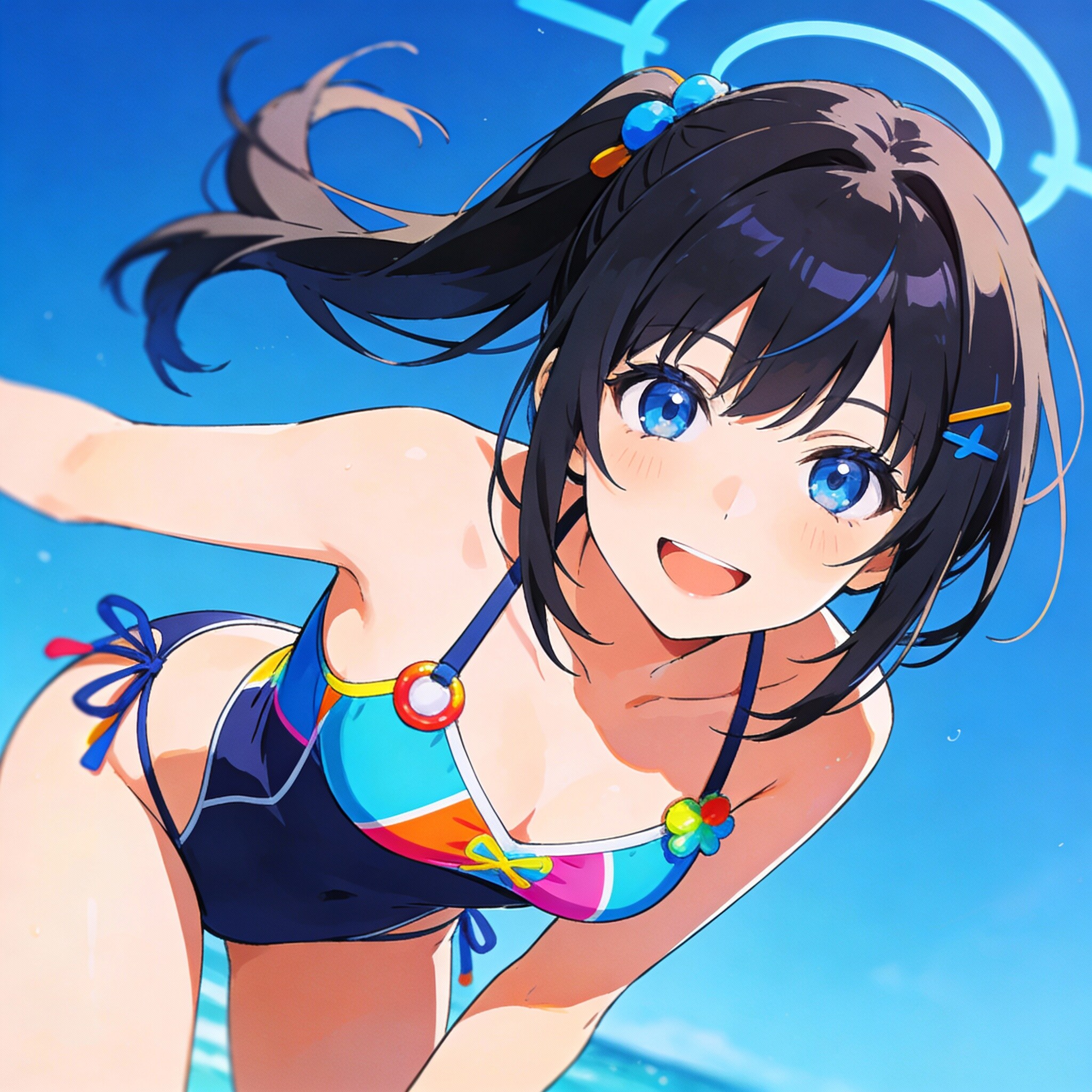 ブルアカ風になった