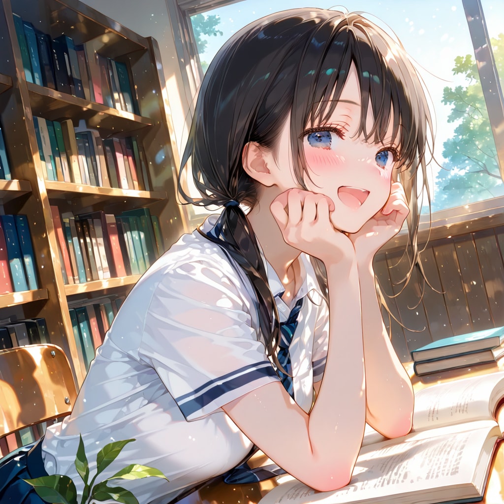 図書委員と勉強