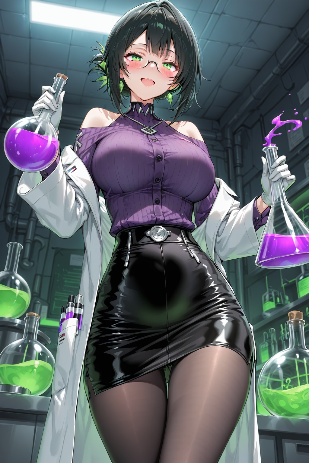 白衣 #25　狂科学者　QILIN