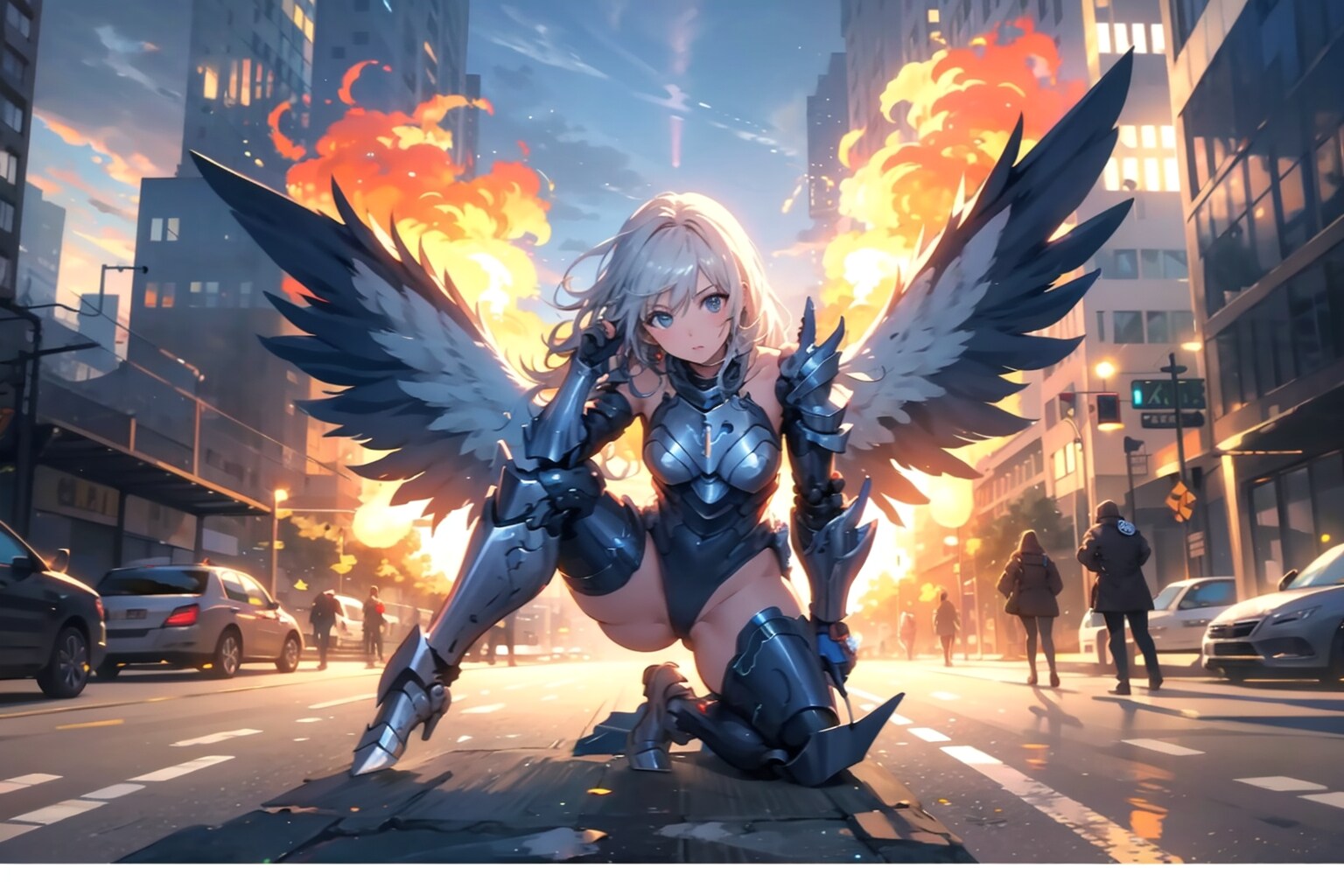 パワードスーツ女子2(TOPAZ)