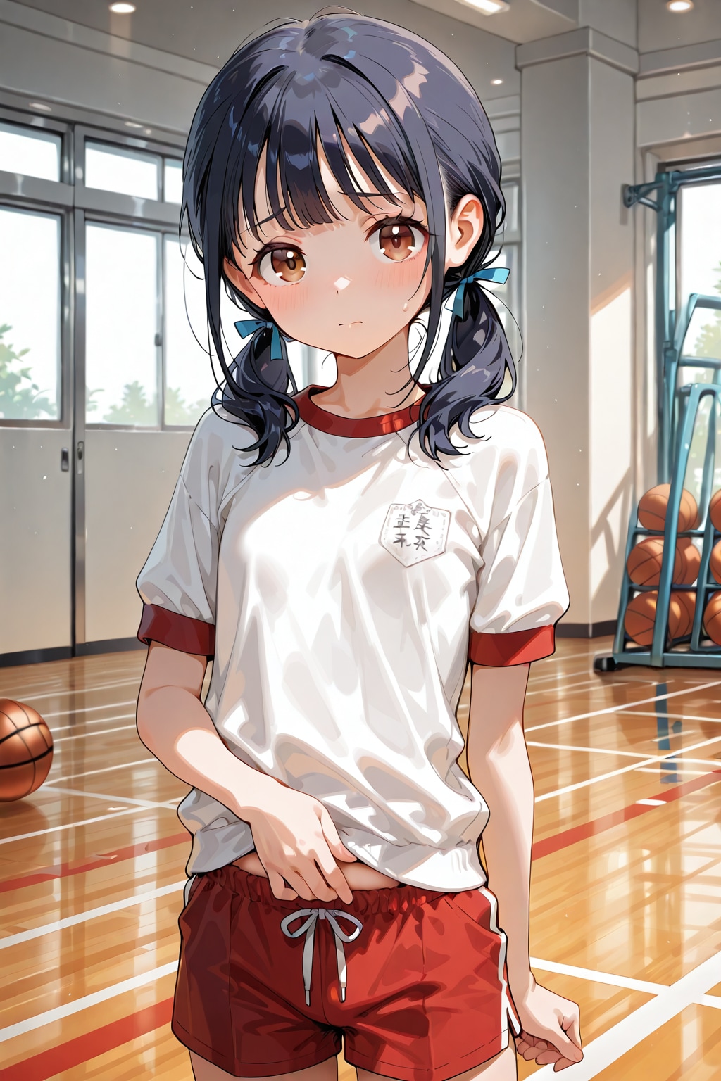 体操服美少女