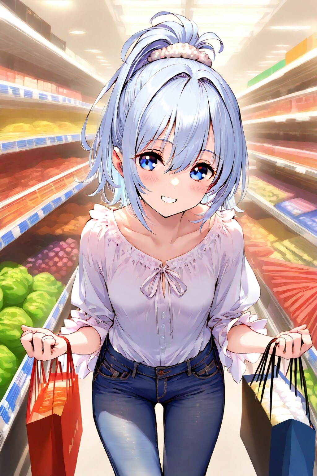 持つの手伝ってほしいな〜