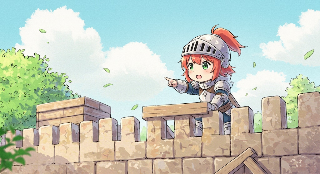 魔王軍を阻止しよう-補修編