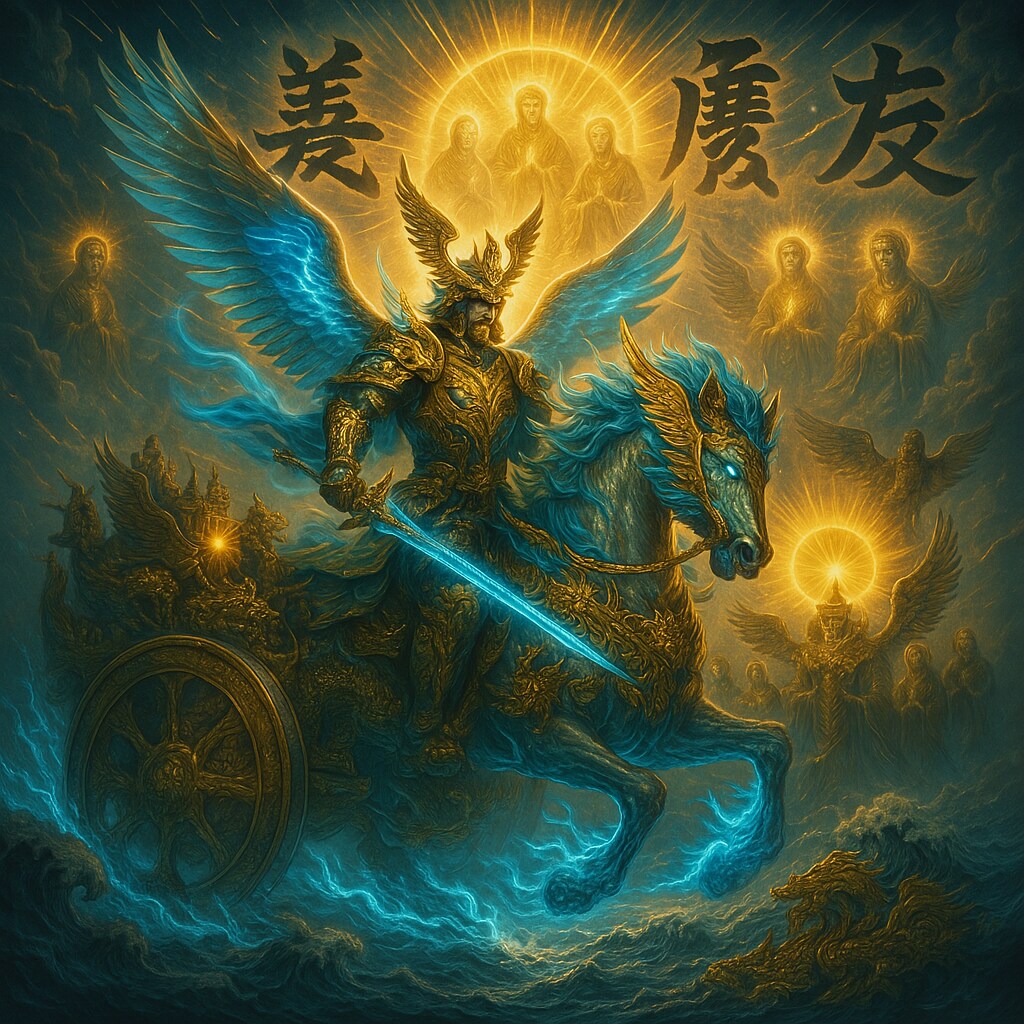 One who conquers the surging waves shall rule the heavens