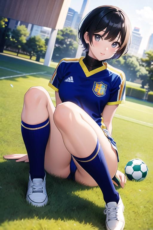 体操着の美女達