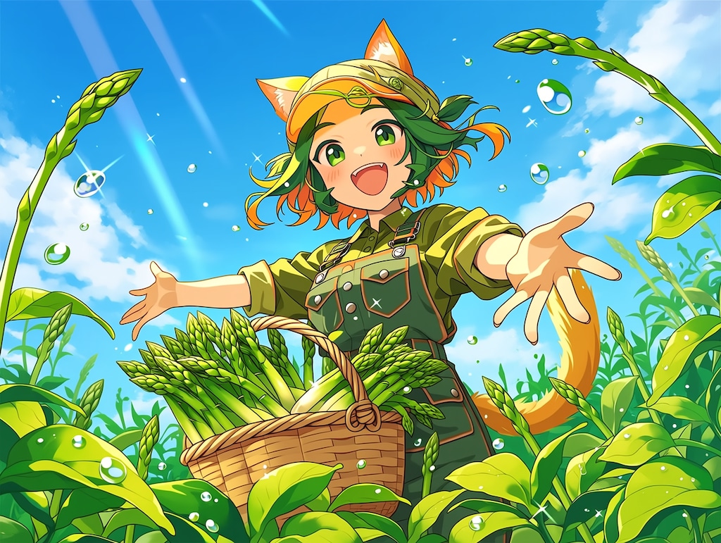 野菜でおはよう（１）翠鈴