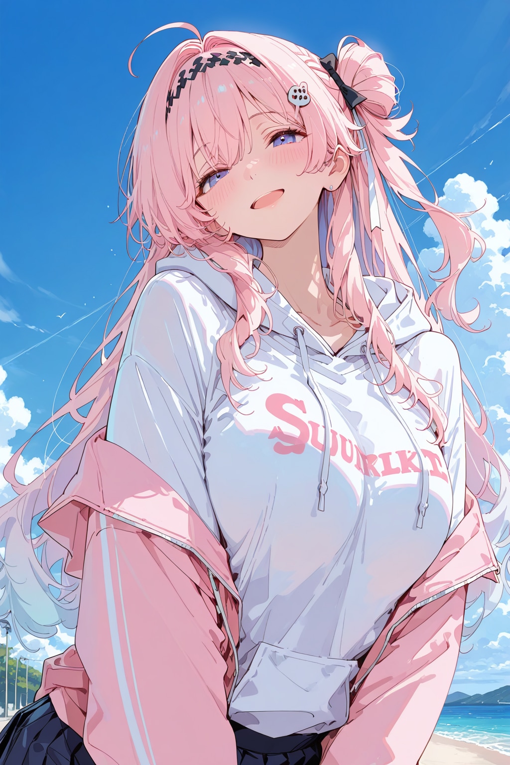 アウトドア派の彼女
