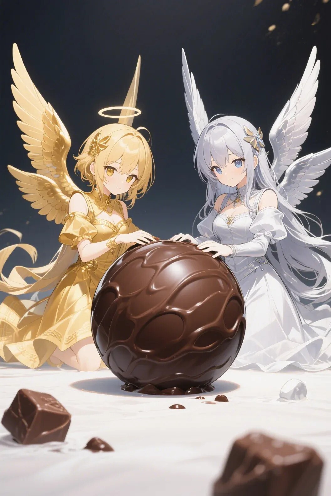 金と銀のエンゼル106 | の人気AIイラスト・グラビア