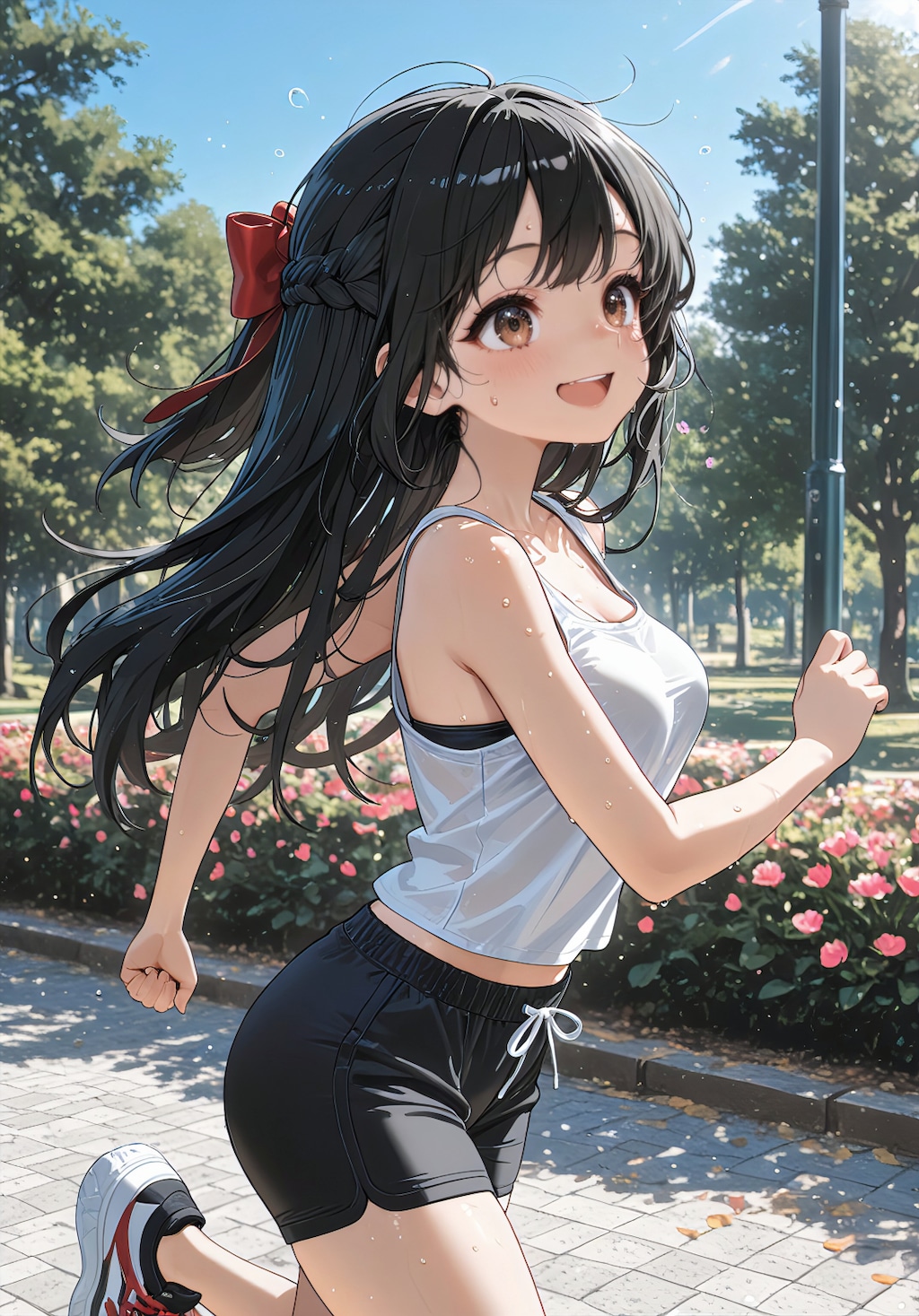 咲夜の癒し時間 ― 深呼吸から始まる朝 ―
