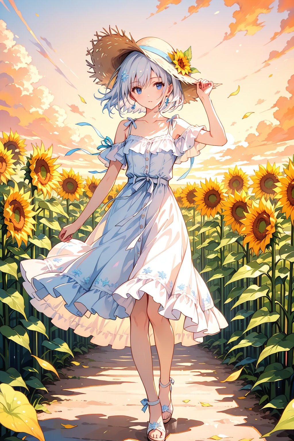 風がさらう、その一瞬