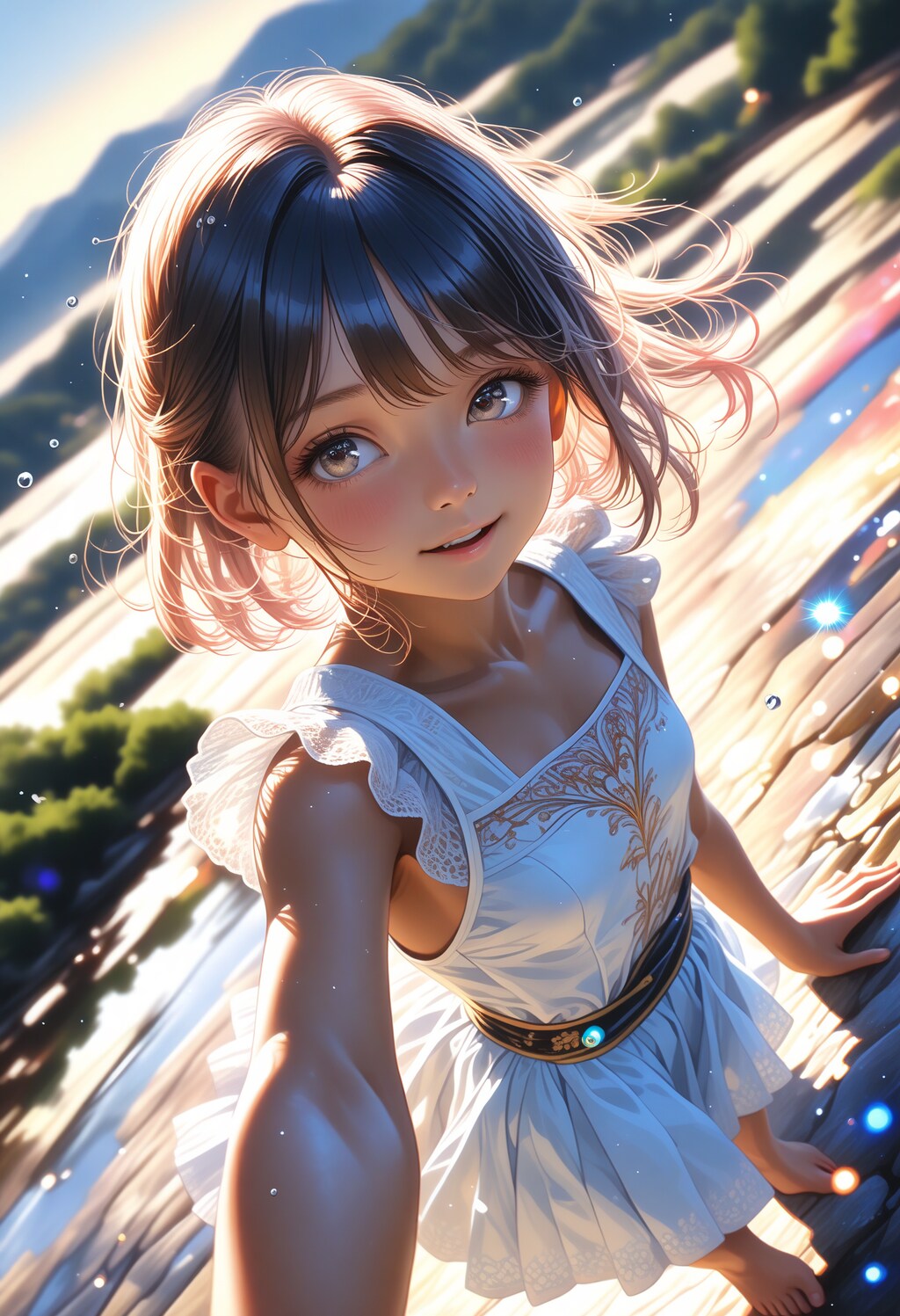 ひぐらしの声と，君と②