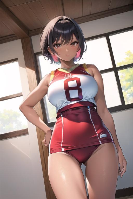 桐島カナ48（バレーボールユニフォーム）