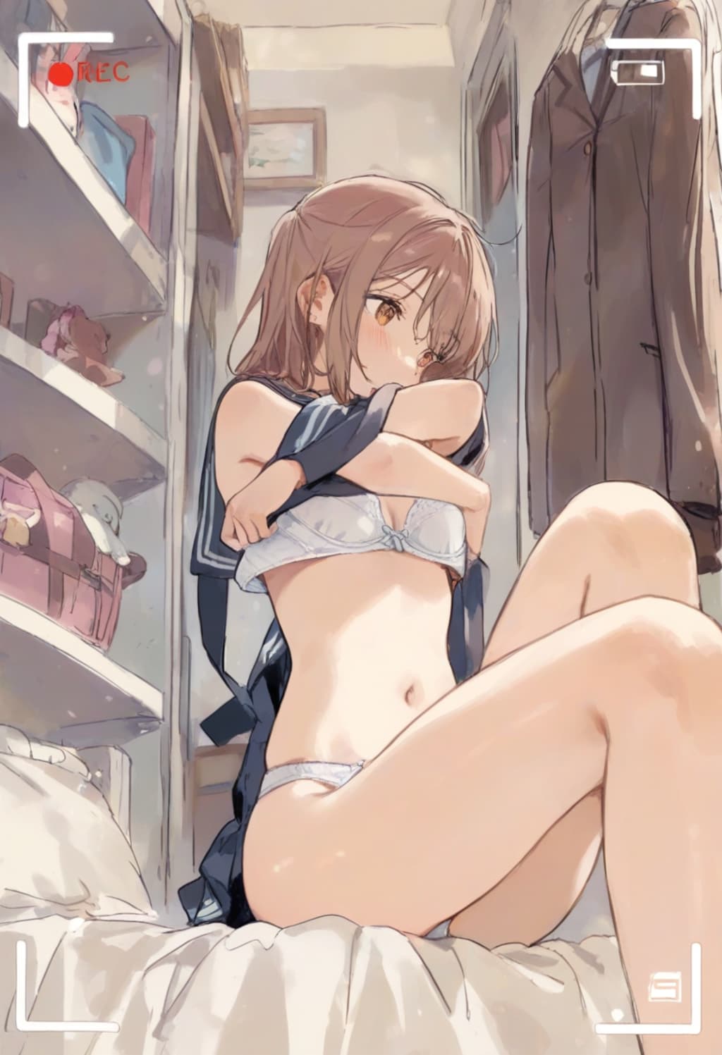 妹の部屋(水彩タッチ)(R-15)