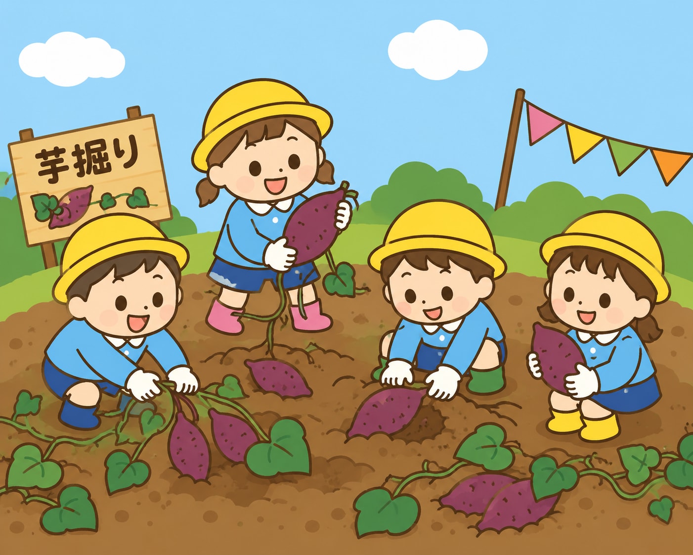思い出は芋と共に | の人気AIイラスト・グラビア