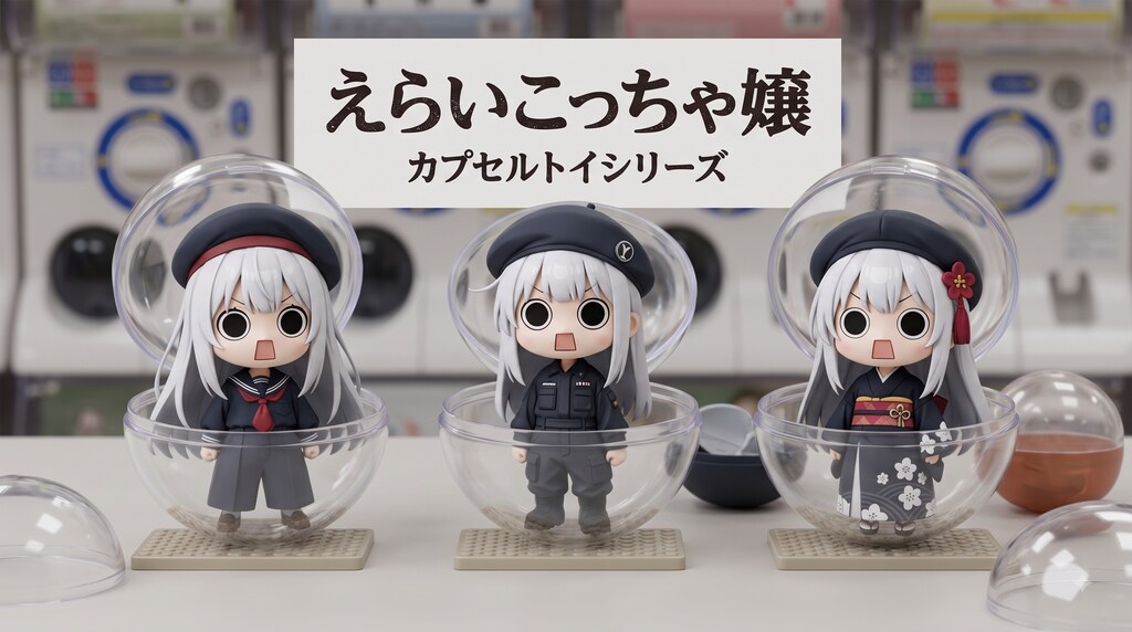 カプセルトイシリーズえらいこっちゃ嬢