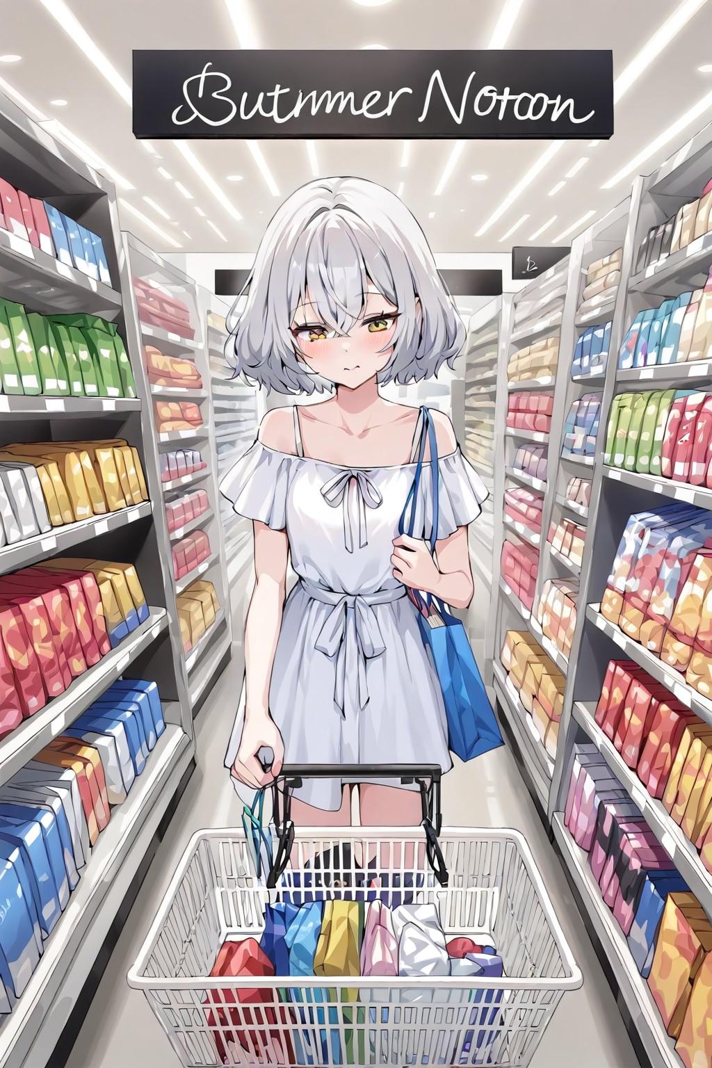 只今ショッピング中
